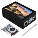 Raspberry Pi 5, 52Pi-3,5" dotykový display + krabička a chladič 3905