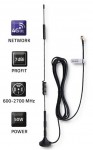 Anténa GSM 4G LTE všesmerová DUAL 7 dBi SMA, 600-2700MHz 3881