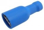 Faston zdierka 6,3mm PVC modrá 1250
