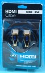 HDMI/HDMI   1.5m modré 1,4 zlaté Blister 2437