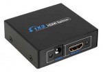 HDMI  rozbočovač  HDMI 1.4a na 2 porty 4K 30Hz - KN-HDMISP 2809