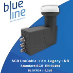 LNB Unicable Blueline Quad +2UNI 2733