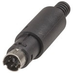 Mini DIN 6 kábel 2509