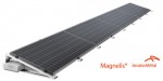 Solárna konštrukcia pre 4 panely 15 stupňový -vnútorná 3693