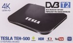 TESLA TEH-500, Hydridný DVB-T2 HEVC, Android, Kodi 1016