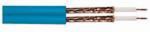 Tienený kábel 2x6mm modrý -KN11 2149