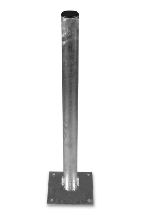 Držiak antény z rúry 48mm/1000mm s podstavcom 17x17cm 3937