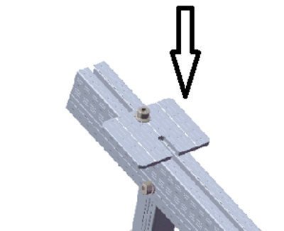 ProfiSol - podložka k trojuholníku s nastaviteľným uhlom sklonu 15°- 30°