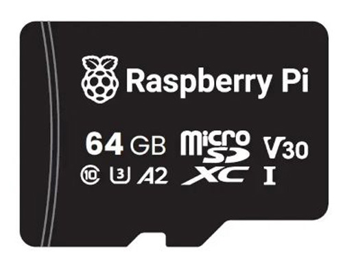 Raspberry Pi 64 GB microSD karta triedy A2 3898