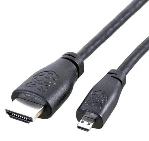 Raspberry Pi microHDMI kábel – 1 m, čierny 3914