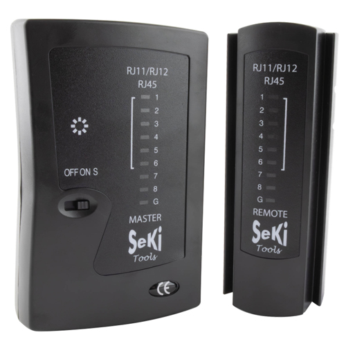 Tester RJ11, RJ12, RJ45 SEKI 3850